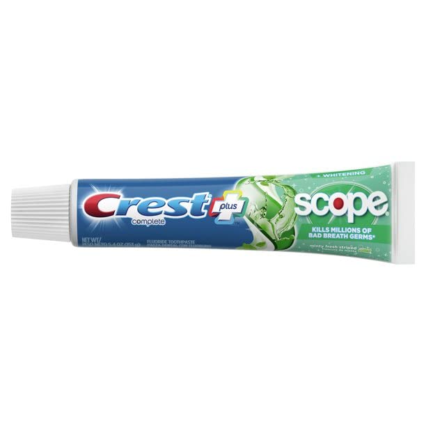 Crest Plus Scope Lot de 2 dentifrice blanchissant Menthe