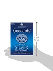 Goddards Lot de 6 chiffons argentés à long terme