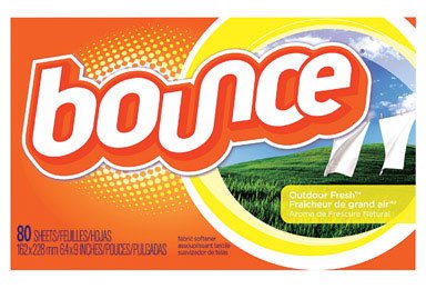 Bounce 80068 Lot de 80 feuilles d'adoucissant pour extérieur