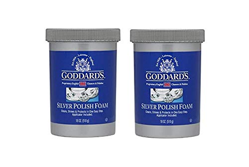 Goddard Femme Argent polonais, 510,3 gram – ternissement Remover avec applicateur éponge, Lot de 2