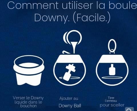 Amplificateur de tissu Downy Ultra Ball