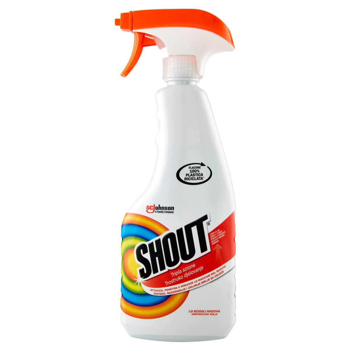 BIO SHOUT déclencher dissolvant 500 ml. - détachants