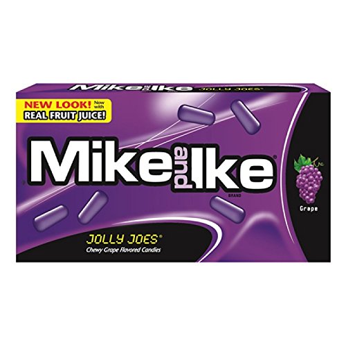Mike and IKE Lot de 12 boîtes à bonbons à mâcher 22 g