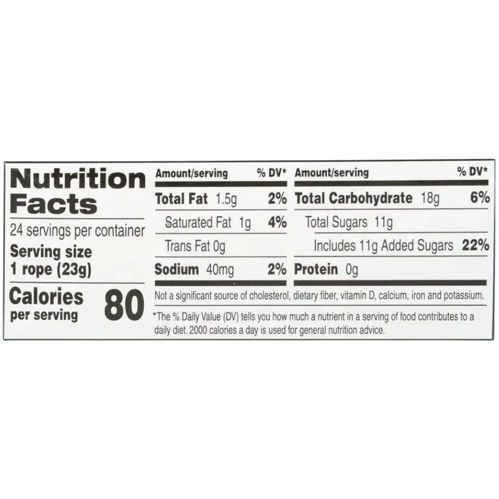 Laffy Taffy Confiseries Fruitées Mystery - Pack de 24