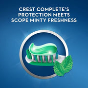 Crest Plus Scope Lot de 3 dentifrice blanchissant Menthe