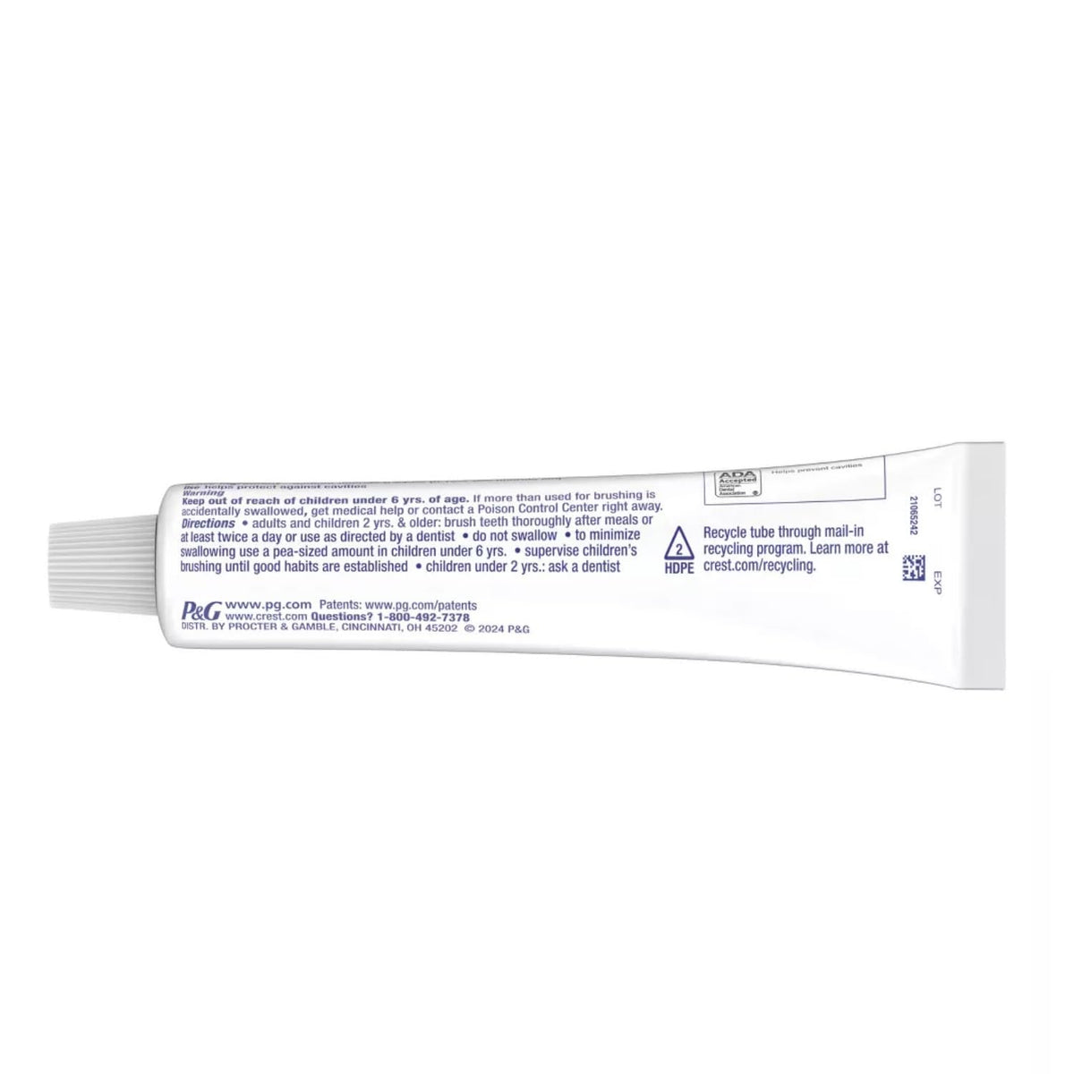 Crest Protection Dentifrice Gel menthe fraîche 8,20 oz