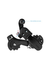 Dérailleur arrière de vélo pour Dérailleur Arrière VTT TZ31A 6 7 Vitesses 18 21 Vitesses Transmission(TZ31A Hook Pick)