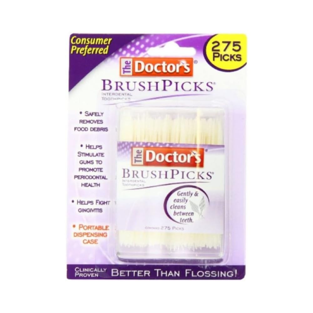 Cure-dents - Pour un nettoyage facile et en douceur - Paquet de 275
