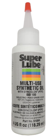 Superlube - Graisse et huile synthétique haute qualité avec PTFE - Excellente protection et lubrification contre la corrosion, rouille et usure.