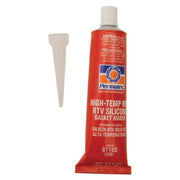 Permatex 81160 High-Temp Red RTV Silicone Gasket: Suitable for Exhaust Manifold, Header, Turbochargers & Slip Fit Exhaust Parts, Temperature Resistant (up to 343°C), Sensor Safe, Non-Corrosive 1 x 85g