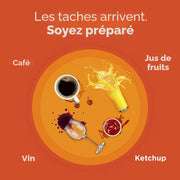 Tide to go Lot de 3 détachants instantanés à emporter Idéal pour les déplacements
