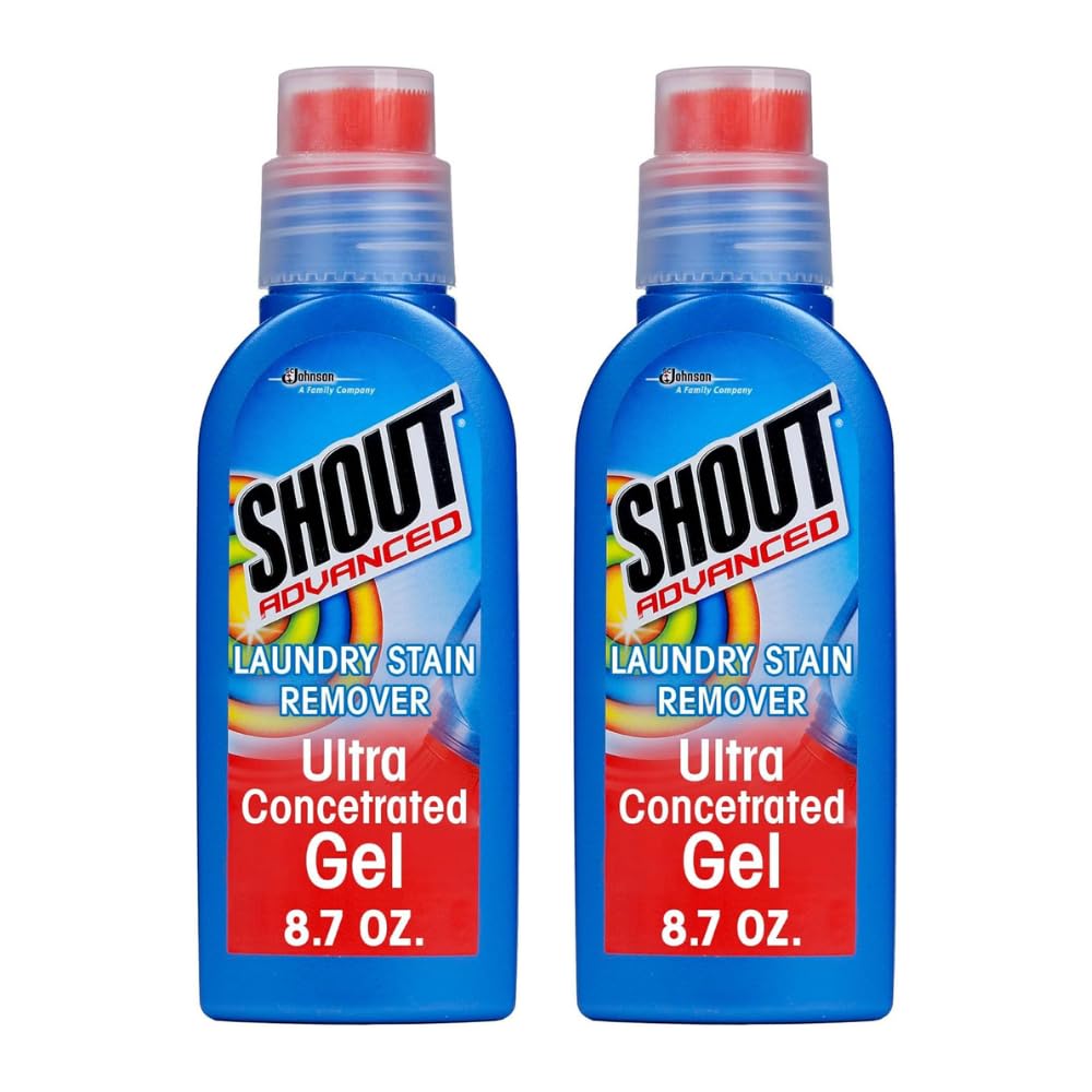 Shout Lot de 2 brosses à ongles gel ultra-concentrées