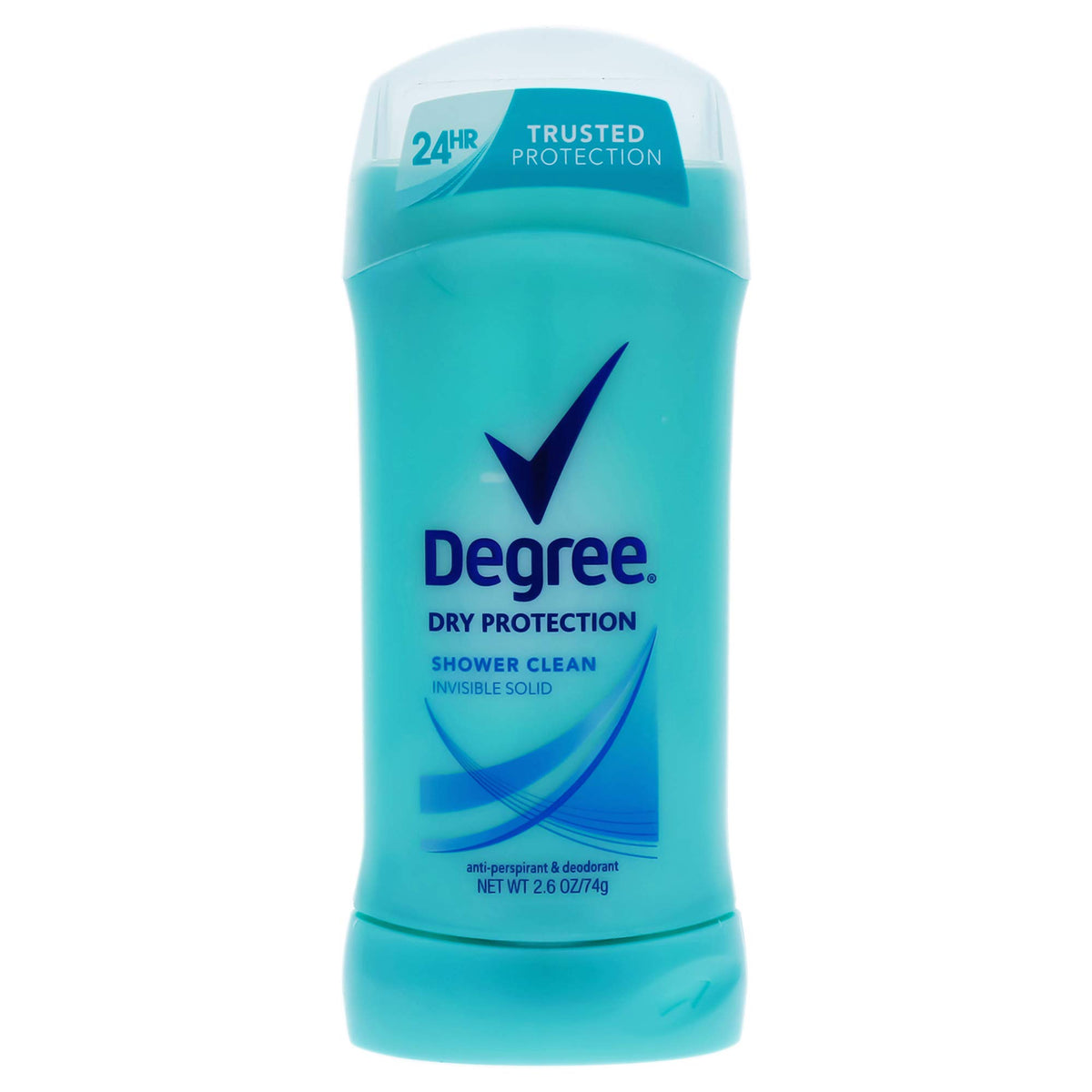 Degree Propre douche solide invisible pour Femme 2.6 Oz Bleu
