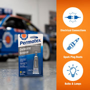 Permatex 81150 Dielectric Tune-Up Grease, Protects connections from Salt, Dirt and corrosion,Prevent Spark plugs & Boot damage 1 x 9g