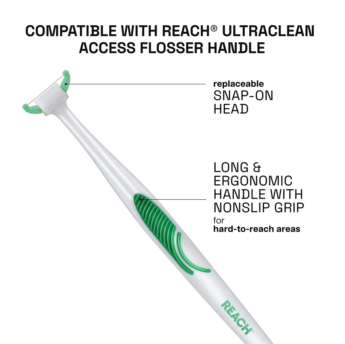 Listerine Ultra Clean Access Flosser Mint Refill Heads, 28 Count by Listerine