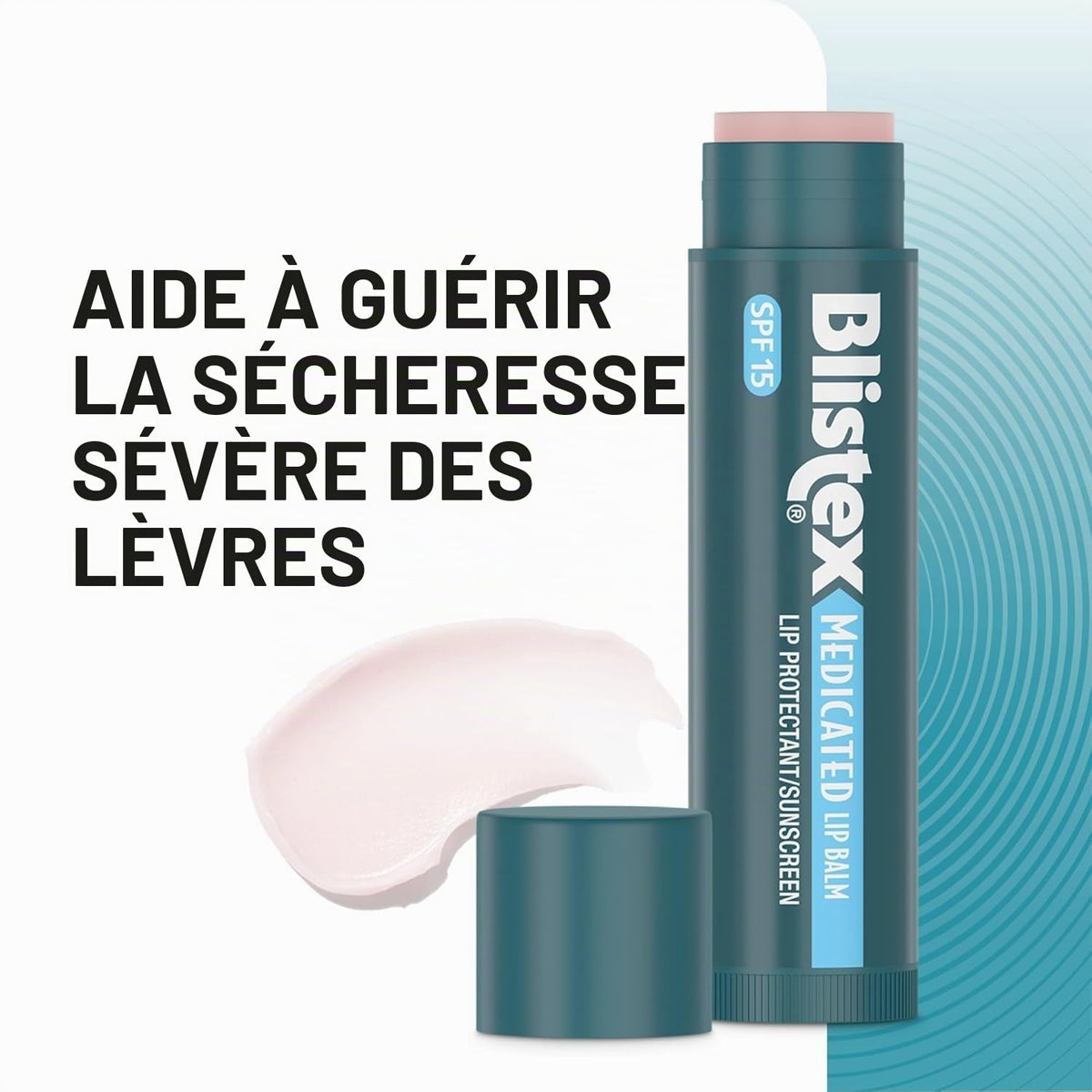 Blistex - Medicated Lip Balm - Baume pour les Lèvres - Ecran Total - SPF 15 - Pack de 3 - .15 oz (4.25 g)