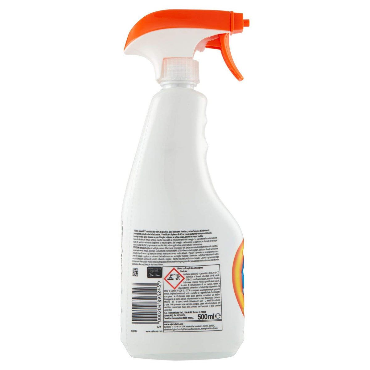 Shout - Détachant lessive triple action - 500 ml