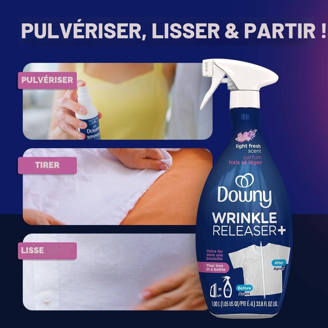 Downy Désodorisant pour tissu - Parfum léger et frais - 33,799999999999999999997 Fl Oz