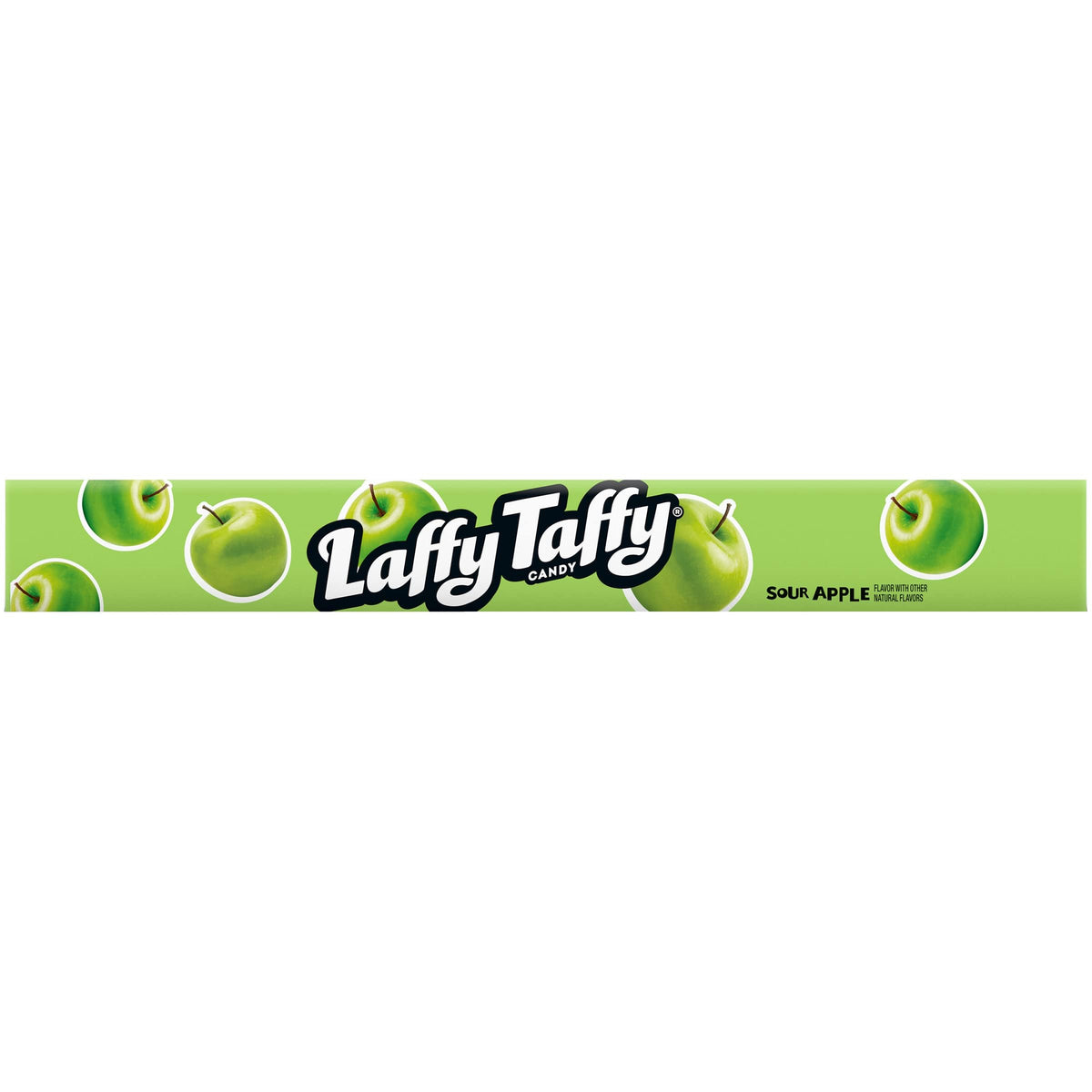 Laffy Taffy Rope Candy, Sour Apple, 0.81 Ounce Ropes (Pack of 24)