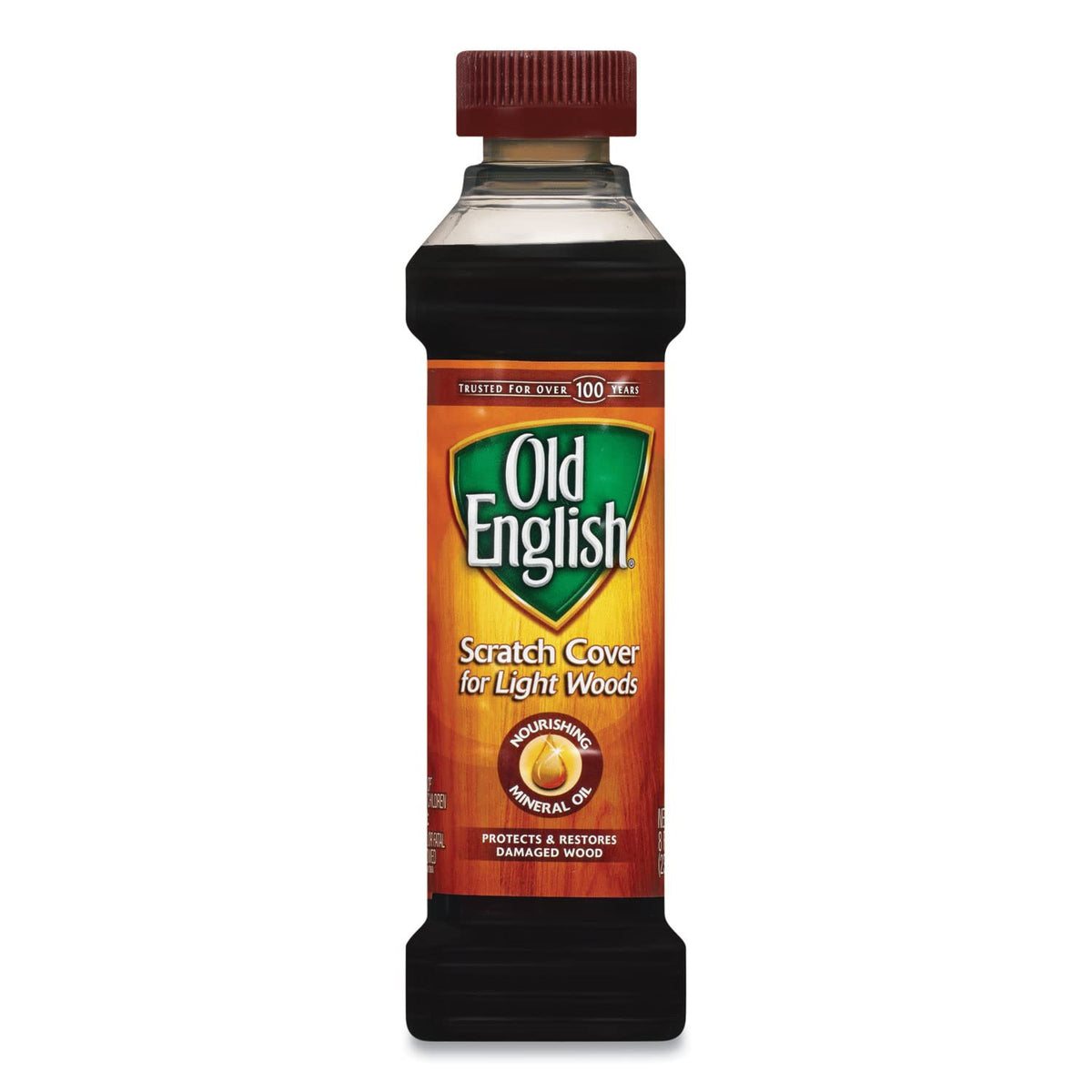 Old English Scratch Coque pour lumière Woods, 0,2 l Bouteille, bois vernis