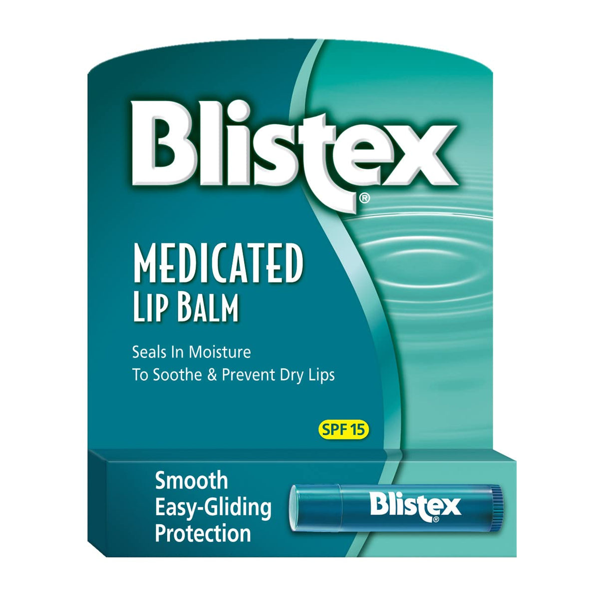 Blistex Medicated Lip Balm, SPF 15, .15-Ounce Tubes (5 Pack) by Blistex