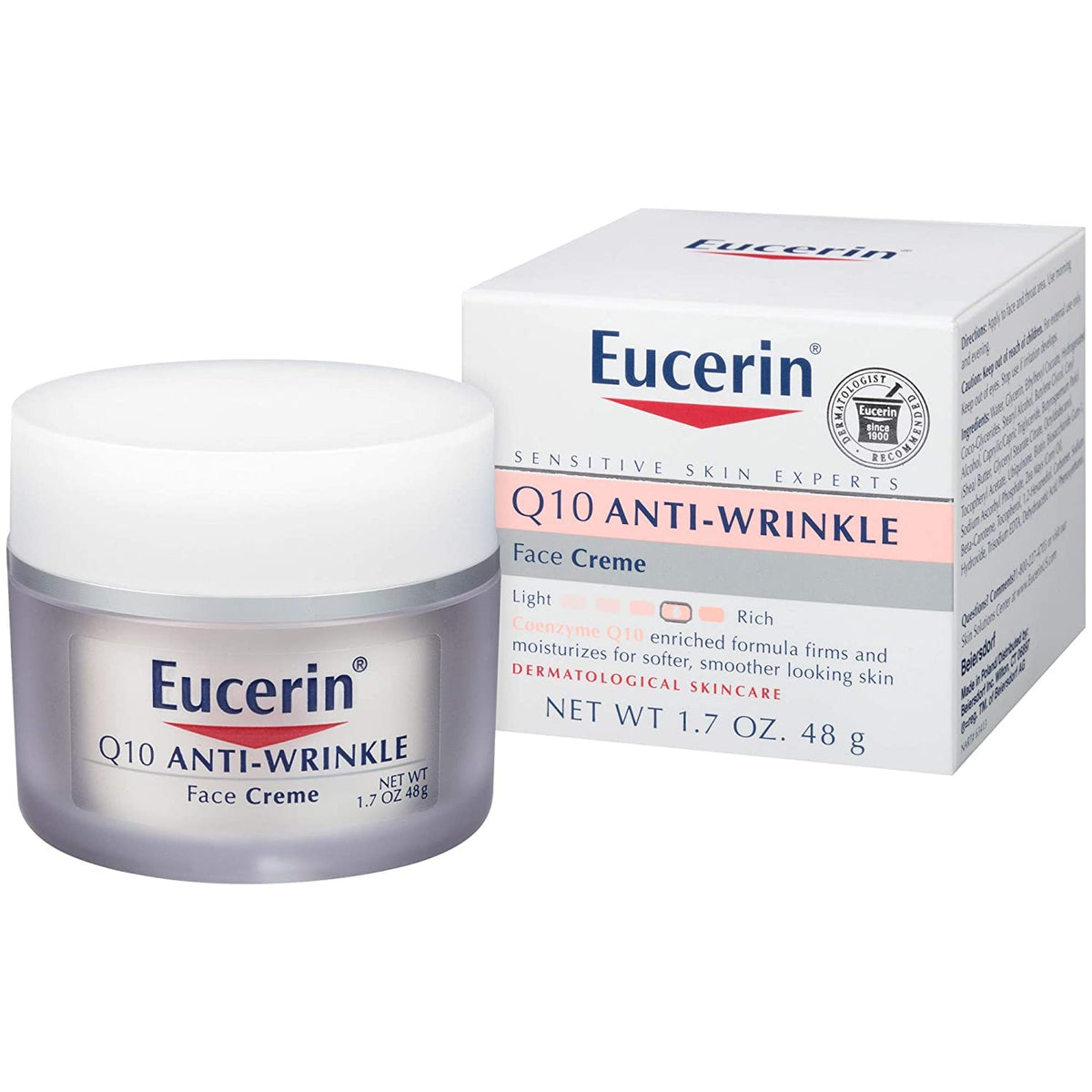 Eucerin Q10 Active Anti-Wrinkle Day Cream - Dry Skin 50ml