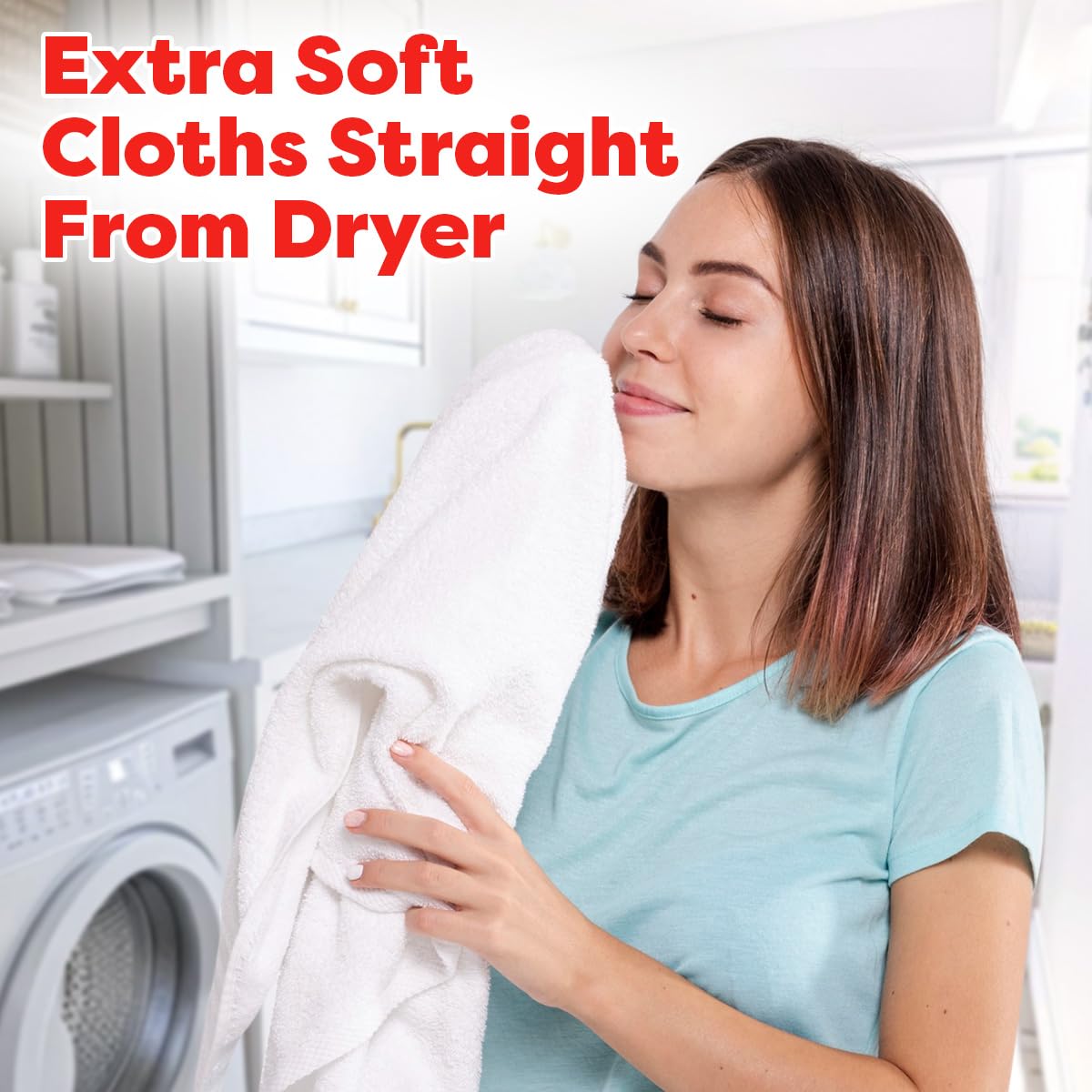 Bounce Lot de 160 draps adoucissants au parfum frais – Draps de nettoyage frais et secs durables pour sèche-linge – Aide à réduire les rides et adoucir les tissus, repousse les peluches et les cheveux