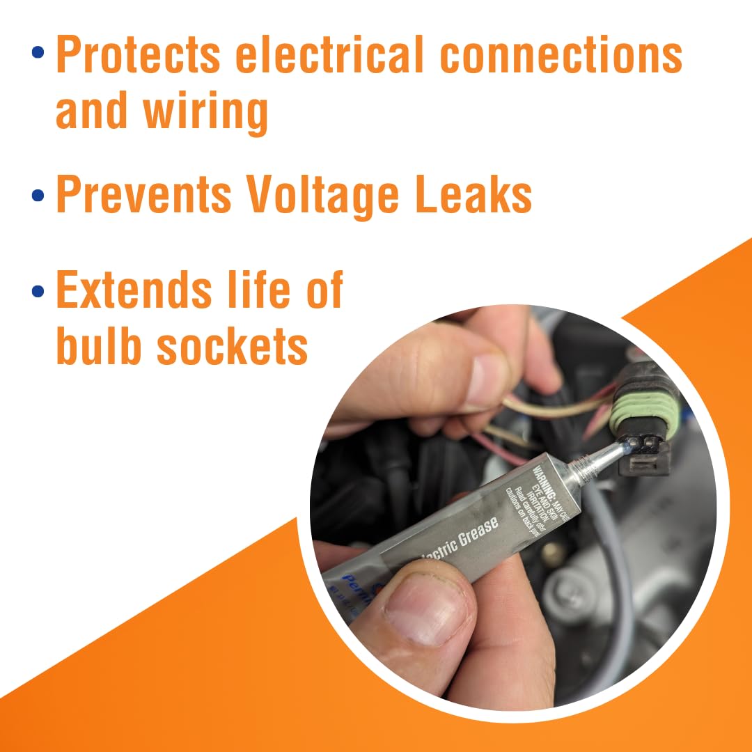 Permatex 81150 Dielectric Tune-Up Grease, Protects connections from Salt, Dirt and corrosion,Prevent Spark plugs & Boot damage 1 x 9g