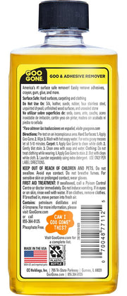 Goo a goûter mac-gg12 remover liquide de sécurité de surface d'origine, jaune