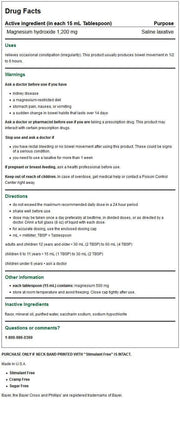 Bayer - Phillips Du Lait De Magnésie Menthe Fraîche, Menthe Fraîche 12 Oz Pour Digestion