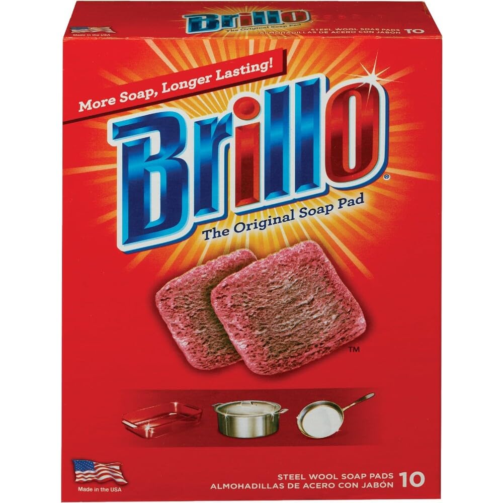 BRILLO ACIER WL PAD 10CT