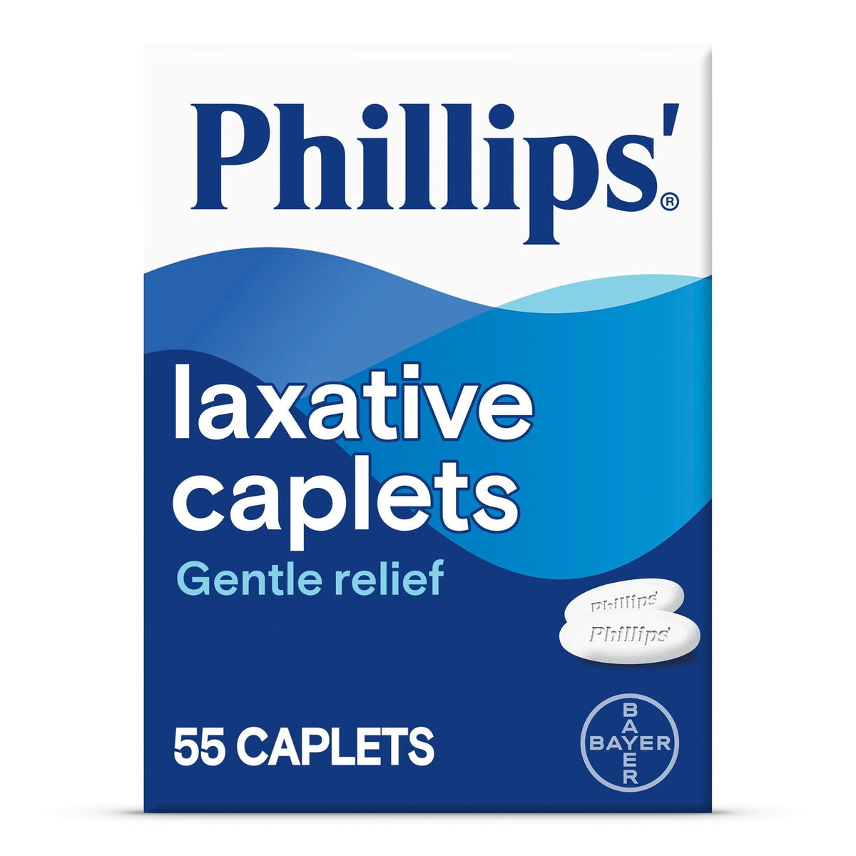 Phillips Caplets Lot de 55 laxatifs
