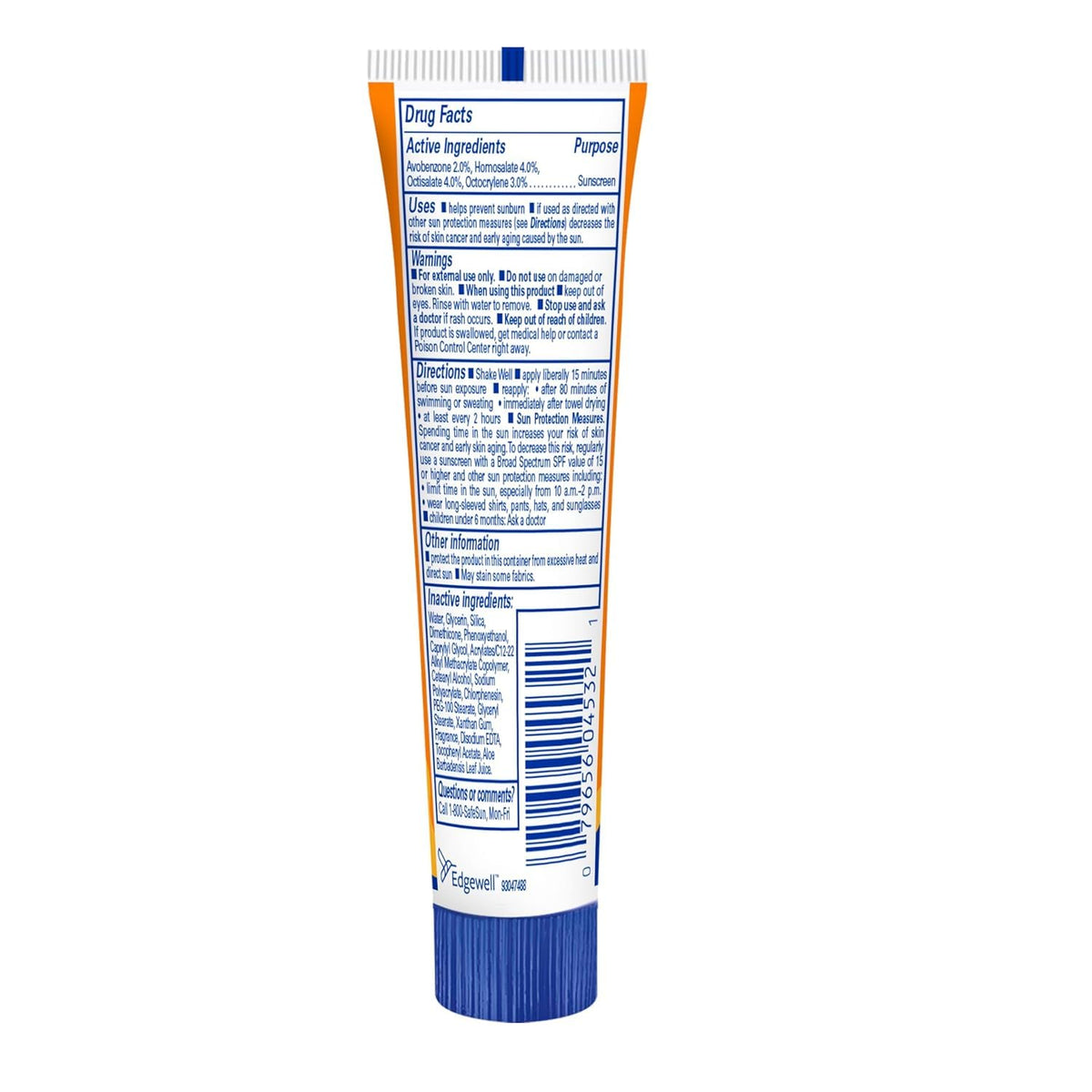 Banana Boat Sport Performance Sunscreen Lotion SPF 30: 1 Oz (3 Pack) by Banana Boat