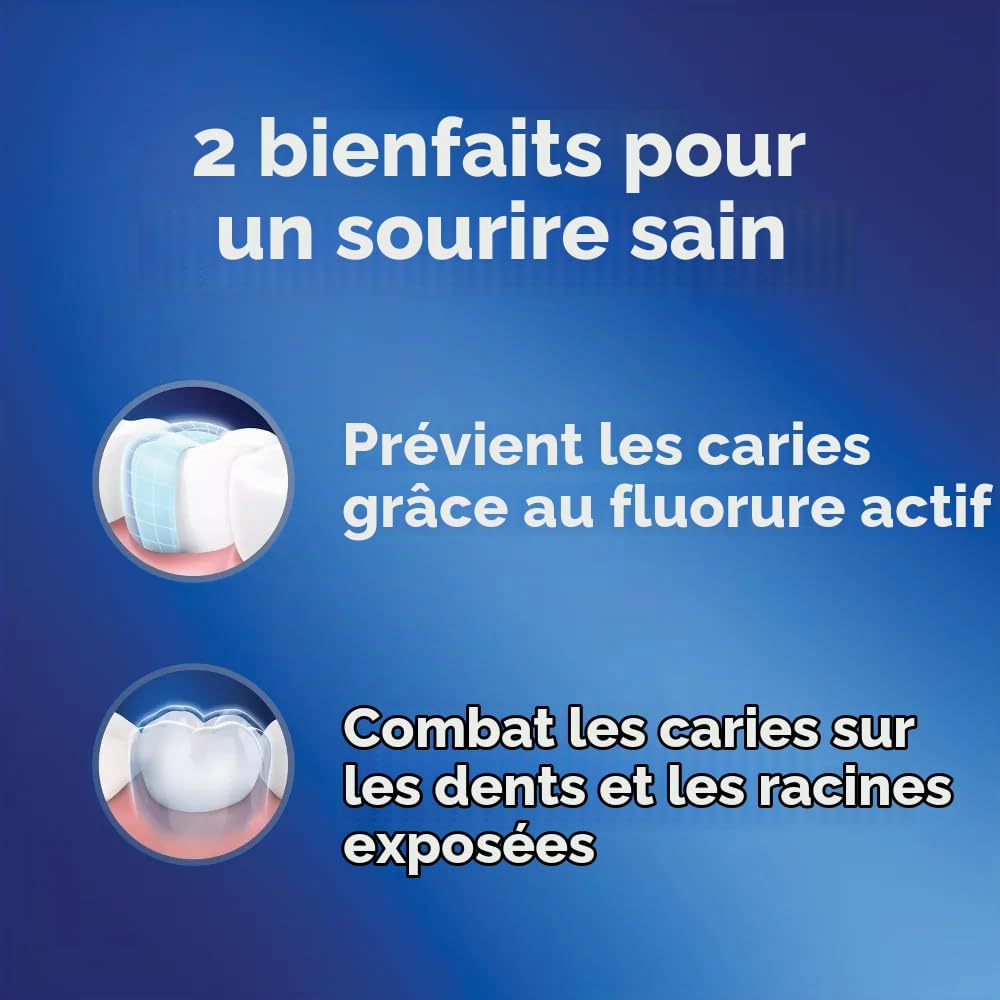 Crest Lot de 3 dentifrices anti-caries