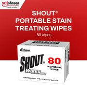 Shout Détachant instantané pour écran Lingettes (80 fils)