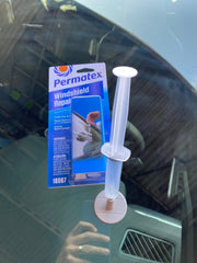 Permatex Bullseye 16067 Kit de réparation de Pare-Brise Seringue 0,25 oz