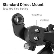 Dérailleur arrière Huazu Bike Parts Shifter pour Shimano RD-TZ31-A avec montage direct/support de suspension pour vélos de montagne 6/7 vitesses