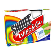 Shout Wipe and Go Lot de 12 lingettes Anti-Taches