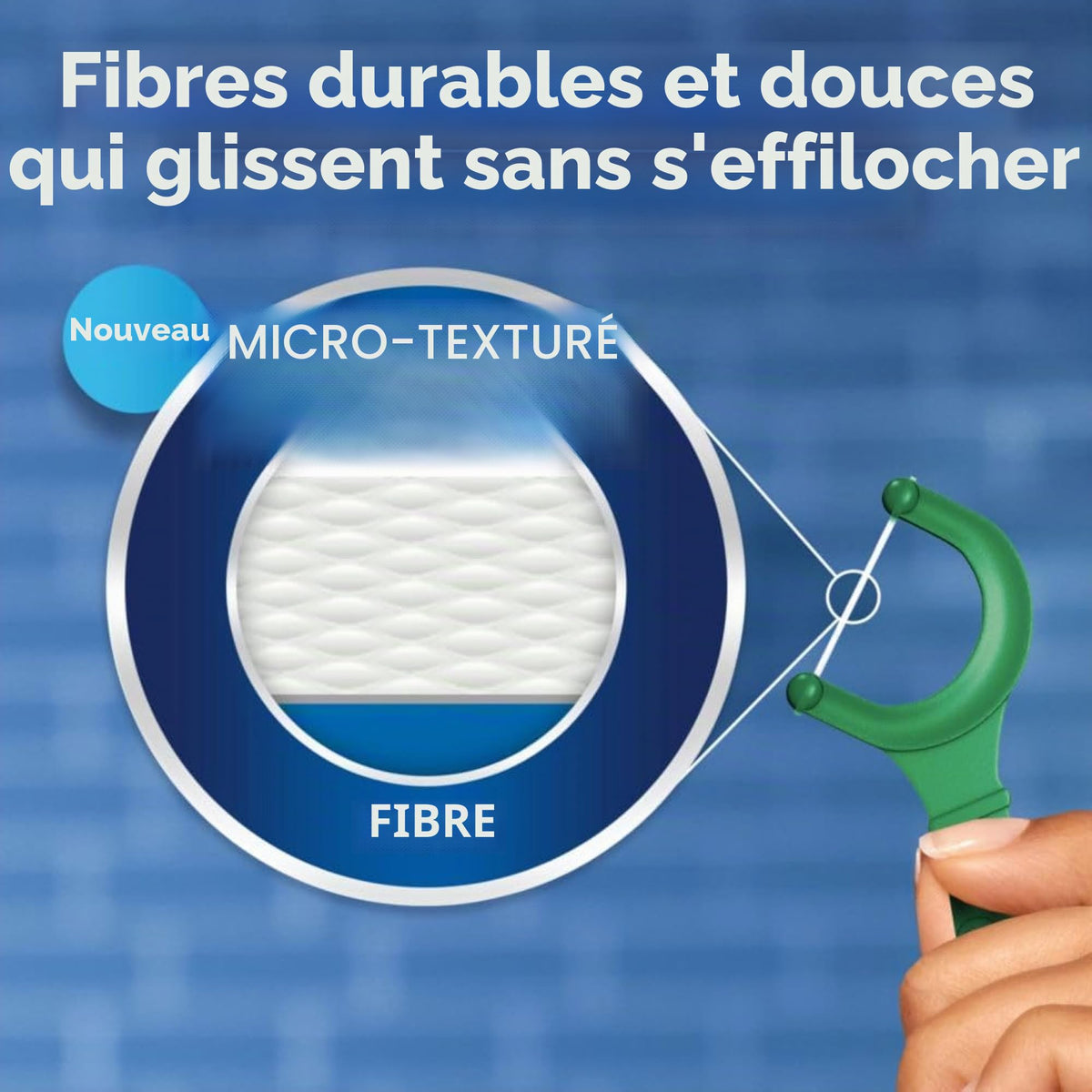 Oral-B, Pics à fil Scope, Outlast, 1 x 75 pics à fil