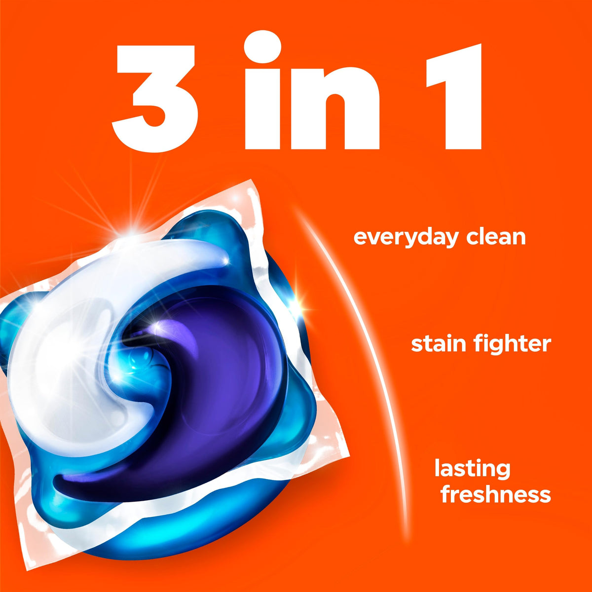 Tide PODS Lot de 42 sachets de détergent liquide