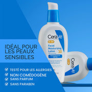 CeraVe Lotion hydratante pour le visage Am 3 Lotion visage hydratant Ounce AM