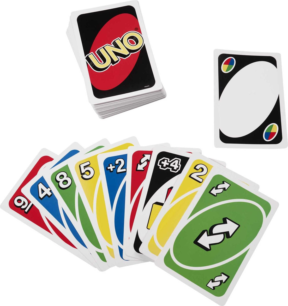 Mattel Games Jeu de Cartes géant UNO, 7 Ans+, 2-10 Joueurs