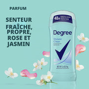 Degree Women Antiperspirant Deodorant Stick, Shower Clean 2.6 oz