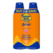 Banana Boat Ultra Mist Sport Performance Lot de 2 sprays de protection solaire à large spectre SPF 30 170 ml