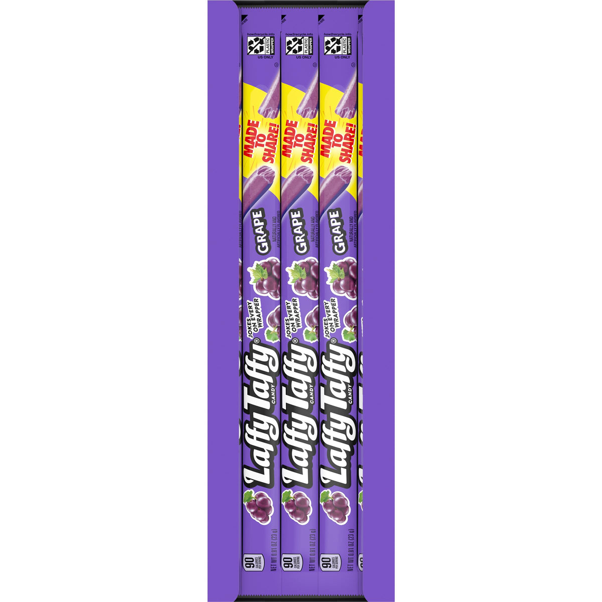 WONKA LAFFY TAFFY ROPE BATONNET BONBON RAISIN - 1 piece