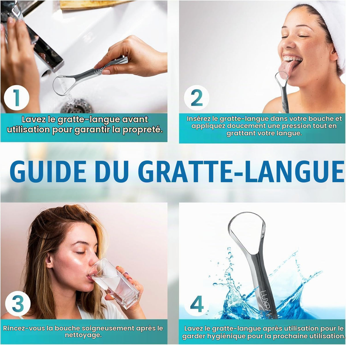 Wellness Set: Phillps Milk of Magnesia + LUXPAKS Tongue Scraper