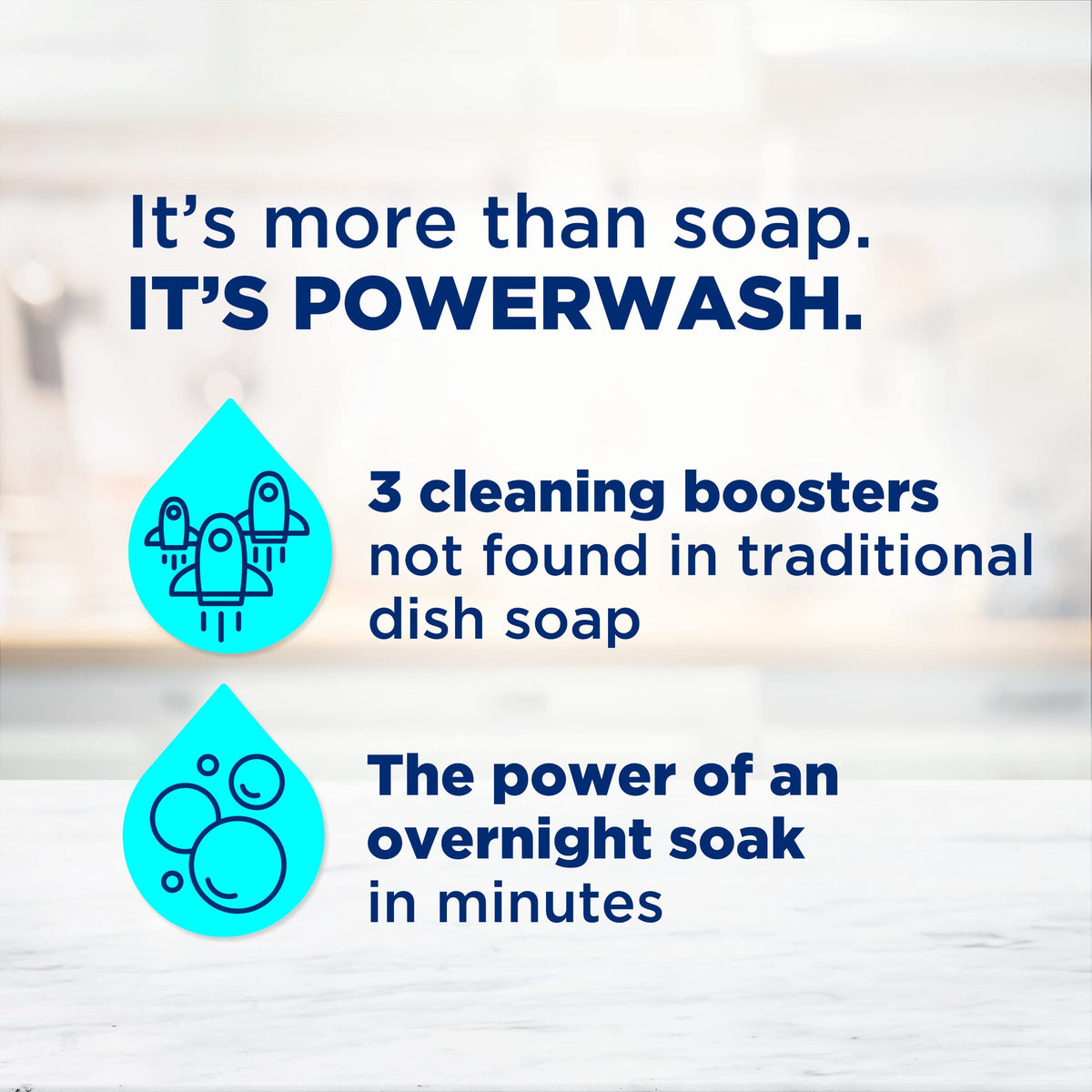Ultra Free & Clear Powerwash Dish Spray Soap, Pear Scent, 16-oz. - 65732