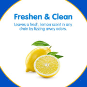 Plink Fizzy Désodorisant de Purge et Aspirateur Parfum, DE Citron, 6 Positions 6 Tablets Lemon Scent