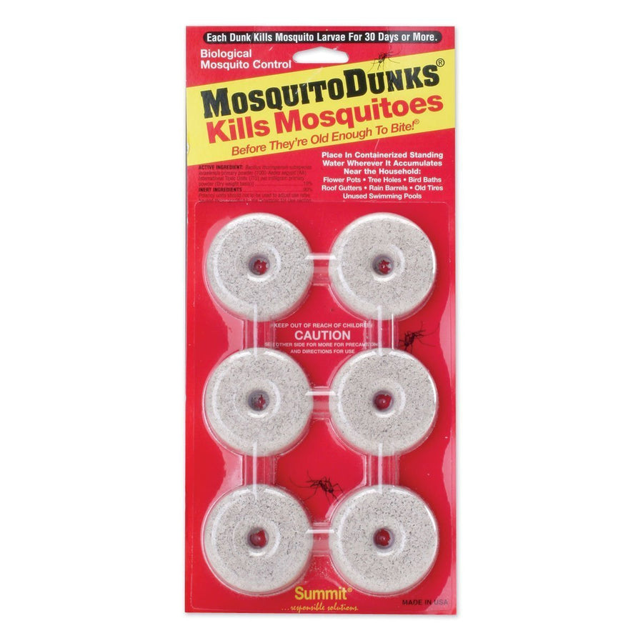 Mosquito Dunks 704655 Carte 6 pièces