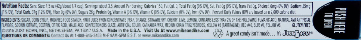 New Flavor Mike and Ike Megamix Theater Box (2 Pack)